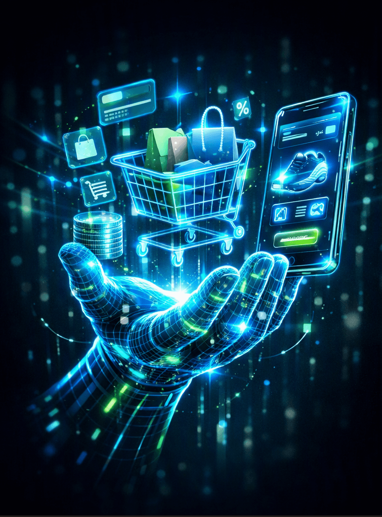 Futuristisk e-handel och mobilapputveckling