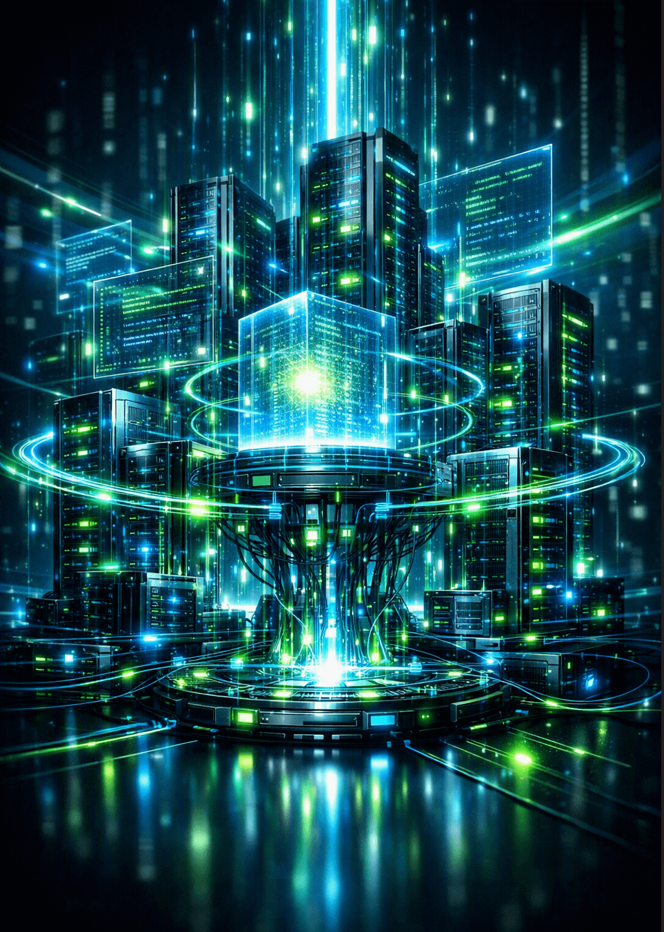 Futuristisk fullstack- och API-arkitektur